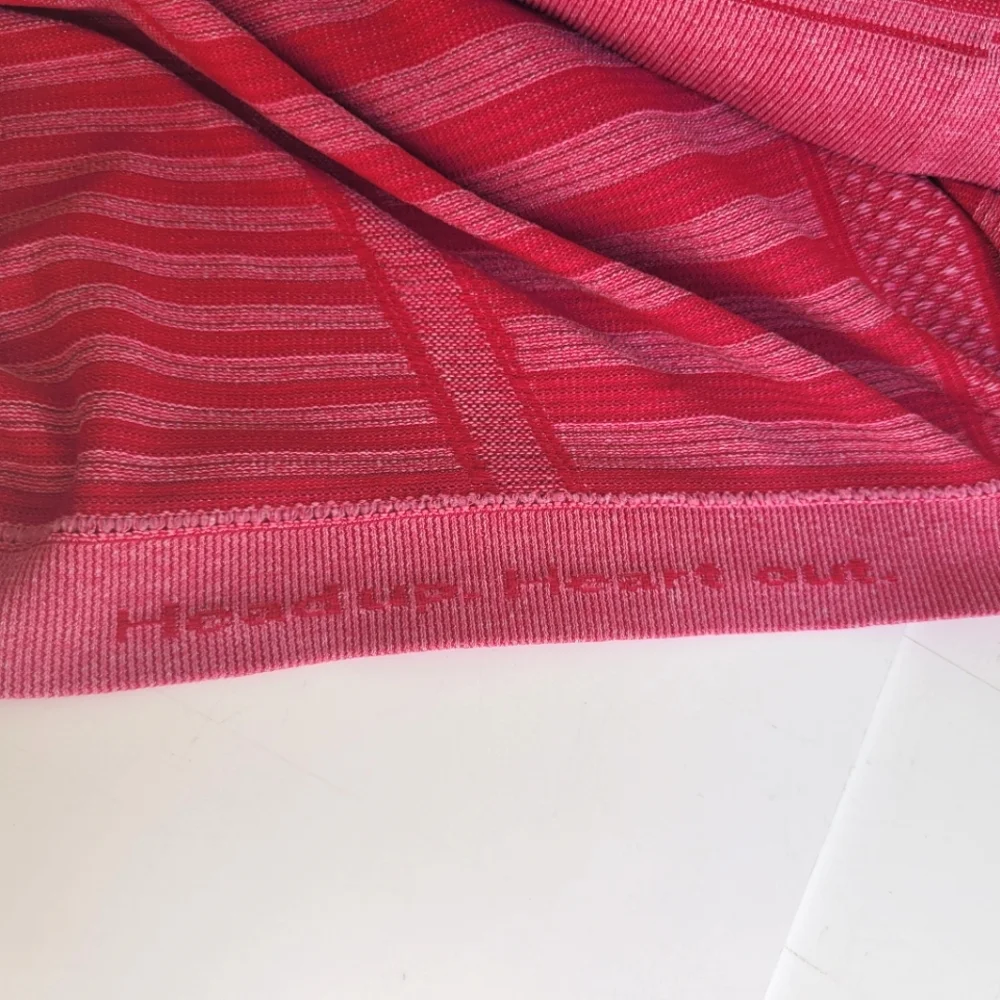 Lululemon Swiftly Tech Long Sleeve Crew In Heathered Berry Rumble W3M22S Size 6 - Picture 8 of 10